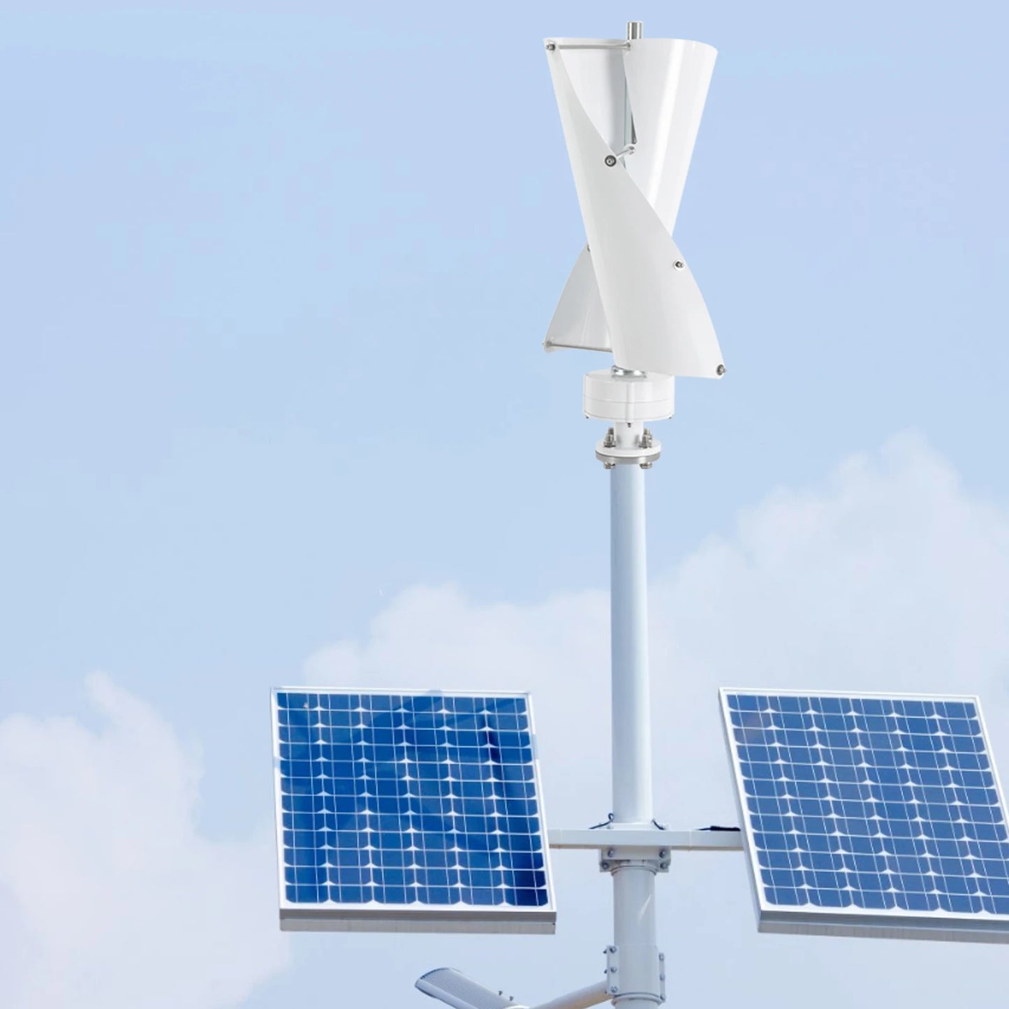 Verticale Windturbine – Duurzame Energie – Kleine Windgenerator – Stille Turbine – 500W Vermogen – IP67 Waterdicht