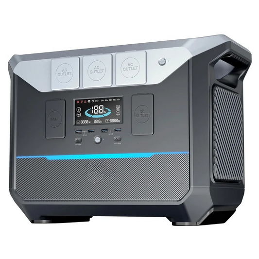 Draagbare Power Station – Mobiele Accu – Energiebron – Noodstroom – 2073.6Wh Batterij – 2000W AC Uitgang