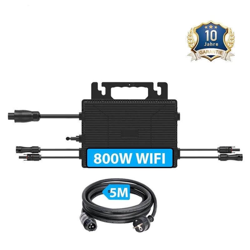 Micro-Omvormer – Zonne-Omvormer – Zonne-Converter – Solar Omvormer – 800W Vermogen – Dubbele MPPT – IP67 Waterdicht