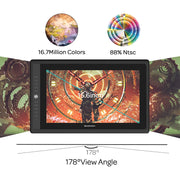 A+ PD156PRO Graphics Tablet Display for Drawing 15.6" Full-Laminated IPS HD Screen with 8192 Levels Battery-Free Pen