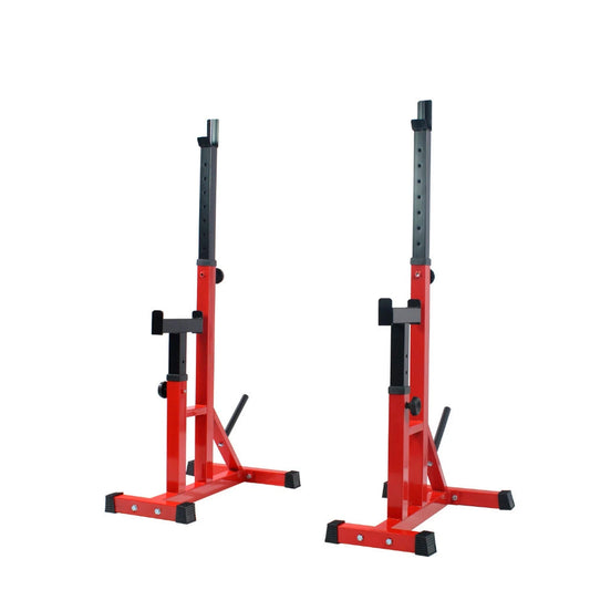 Buikspierbank - Fitnessbank - Halterbank - Fitness Bank - Multifunctionele Bench Press - Trainingsbank - Verstelbaar en Inklapbaar - Compact Krachtstation voor Thuisgebruik - Rood