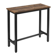 Table - bar table - kitchen bar table - Bistro dining table - Breakfast dining table - High coffee table - Bar furniture - 100kg - Vintage wood 