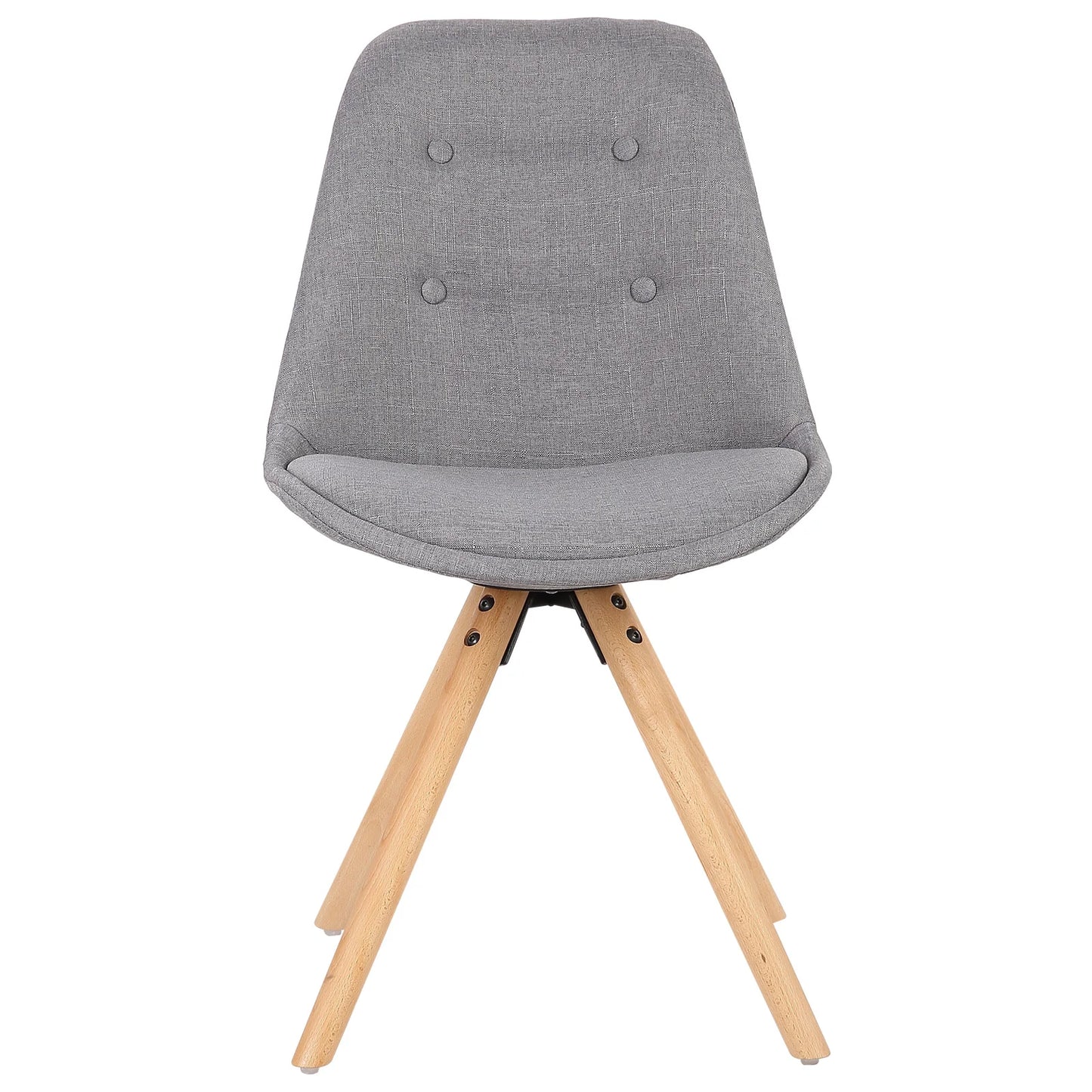 Eetkamerstoelen – Stoelen – Zitmeubelen – Linnen Stoelen – Massief Hout – Ergonomisch Ontwerp – Vloerbeschermers