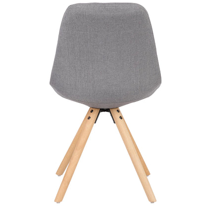 Eetkamerstoelen – Stoelen – Zitmeubelen – Linnen Stoelen – Massief Hout – Ergonomisch Ontwerp – Vloerbeschermers