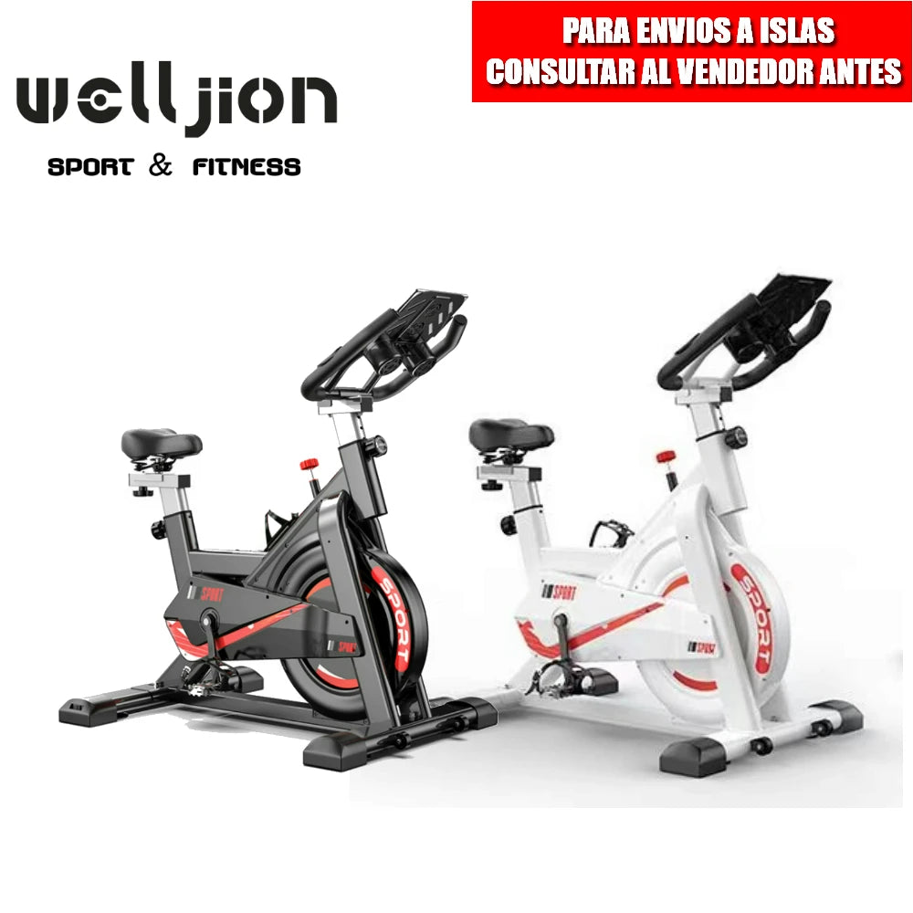 Spinningfiets – Hometrainer – Indoor Bike – Fitnessfiets – Cardiofiets – Verstelbare Weerstand 24 kg – Multifunctioneel LCD-scherm