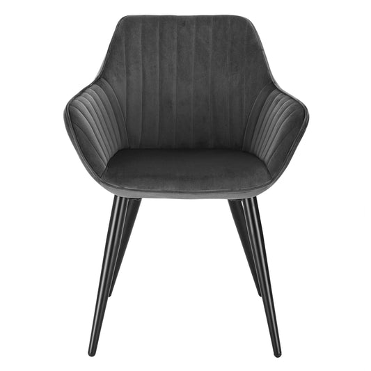 Dining Room Chair - Dining Room Chairs with Armrests - Dining Chair - Dining Room Chairs - Metal Legs - Backrest