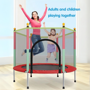 Trampoline - Kindertrampoline - Trampoline Met Beschermend Net - Indoor Sport Entertainment - 100KG Belasting