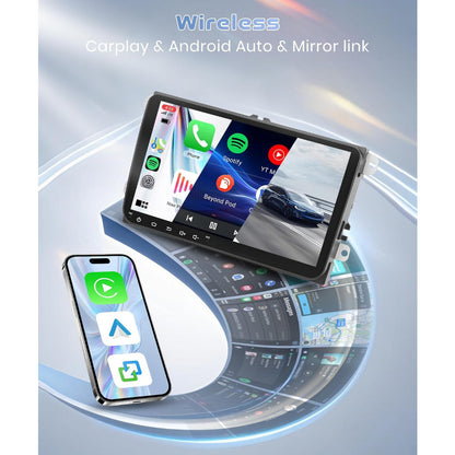 Autoradio – Car Radio – Auto Stereo – Multimedia Speler – Navigatiesysteem – 9 Inch HD Touchscreen – 4G + 64GB Met AHD Achteruitrijcamera