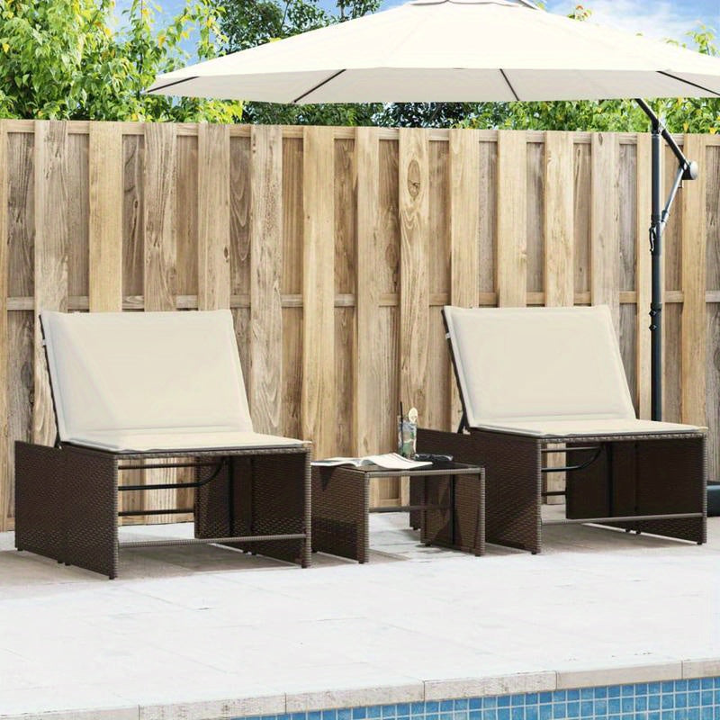 Lounge set – Loungeset – Tuinset – Tuinmeubelset – Zitset – Poly rattan – Bruin – Comfortabele Stoelen – Weerbestendig