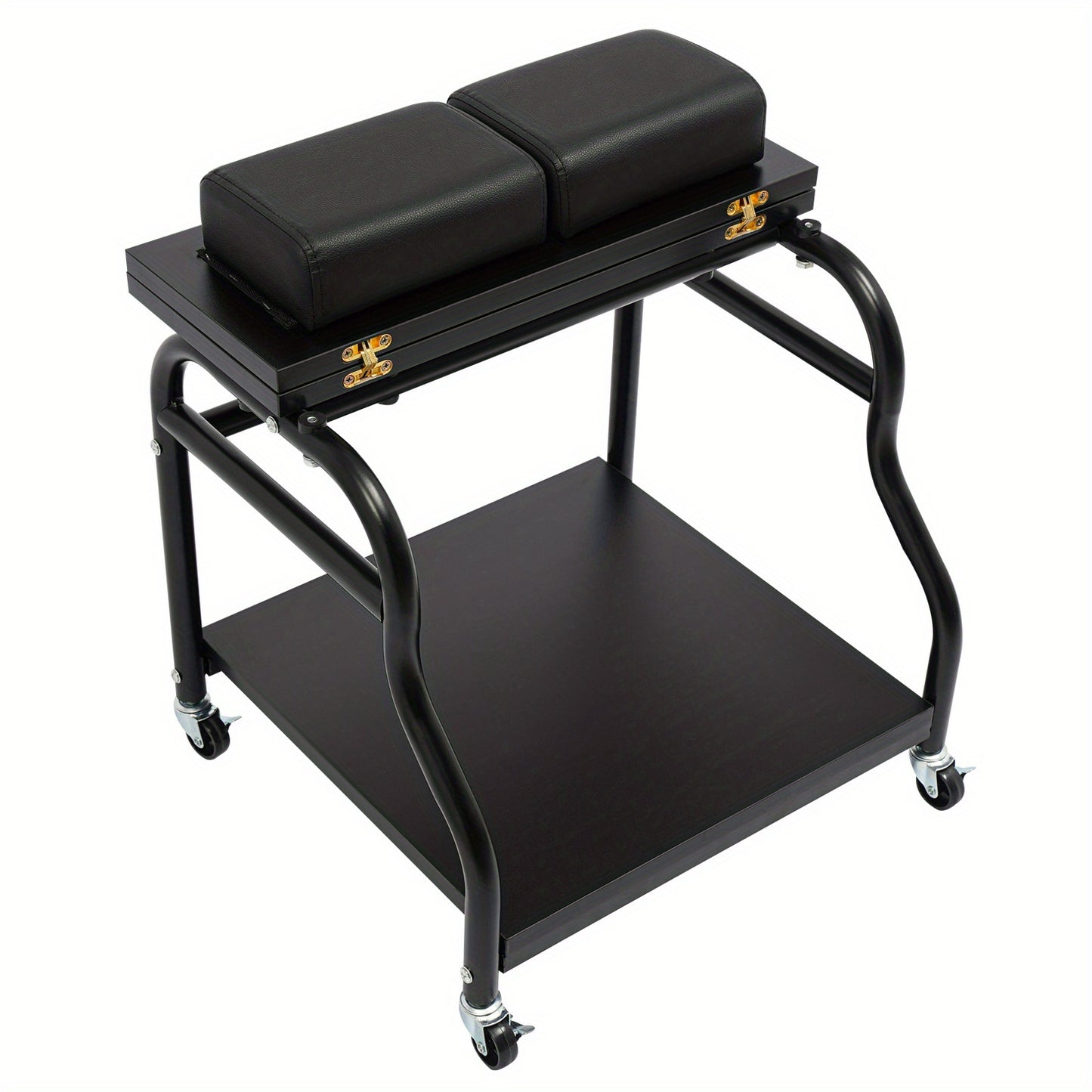 Voetbadtrolley – Pedicuretrolley – Manicotrolley – Spa Trolley – Beauty Cart – Verstelbaar Opbergplateau – Stevige Rubberwielen Met Remmen