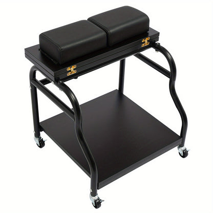 Salon Trolley Cart – Salonwagen – Beauty Trolley – Werkstation – Opbergwagen – Verstelbare Hoogte – 4 Remmenwielen