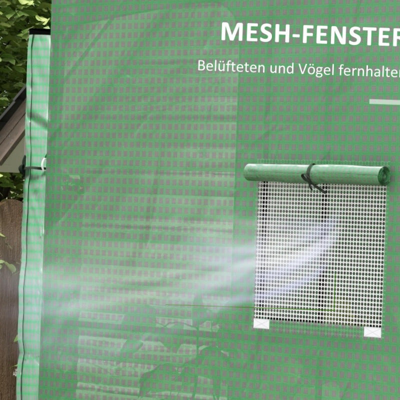 Kas Groen – Kweektent – Serre – Plantkast – Mini Kas – Windbestendig – UV-Beschermd PE-Materiaal