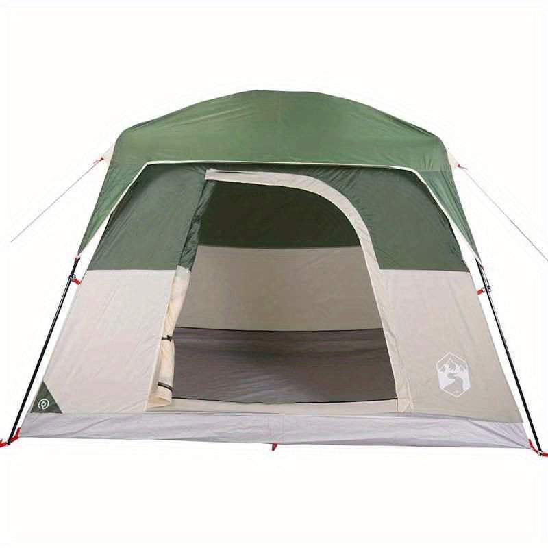Tent – Kampeertent – Familietent – Koepeltent – Outdoor Tent – Ruim Voor 4 Personen – Stevig Waterdicht PVC – Trekkoordsluiting Groen