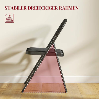 Vouwstoelen – Klapstoelen – Bureaustoelen – Vergaderstoelen – Wachtkamerstoelen – Ergonomisch Ontwerp – Geheugenfoam Zit- en Rugkussen – Sterk Stalen Frame – Compact Opvouwbaar