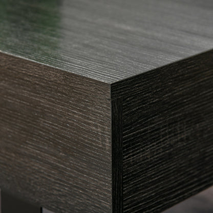 Salontafel – Koffietafel – Tafel – Opbergtafel – Woonkamertafel – Donkergrijs – Stevig Stalen Frame – Lift-Top Tafelblad Met Lade