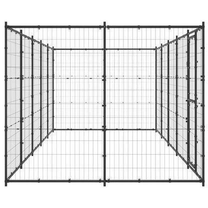 Hondenren – Hondenhok – Loopren – Hondenhokken – Stevig Stalen Frame – Verstelbare Hoogte 102-369 cm