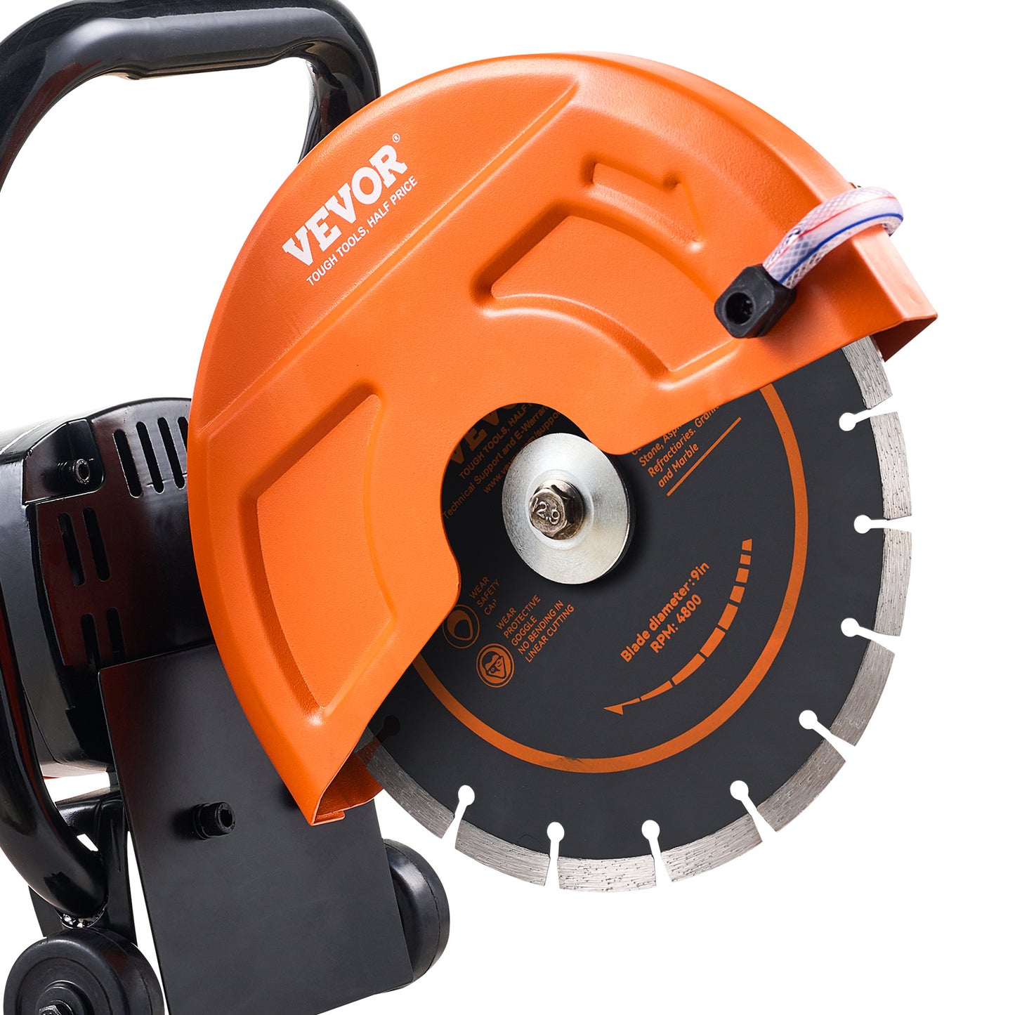 Betonsnijder – Freesmachine – Cirkelzaag – Betonzaag – Natte Zaag – 4800 Watt Motor – Max Zaagdiepte 89 mm