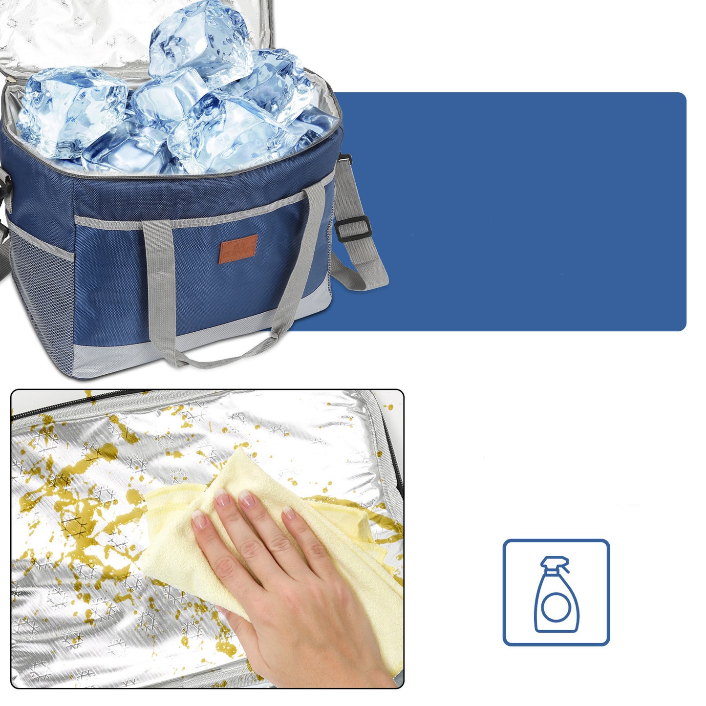 Koel-/Warmhoudtas – Koeltas – Insulatietas – Picknicktas – Outdoor Tas – 25 Liter Inhoud – Waterafstotend Oxford-Stof