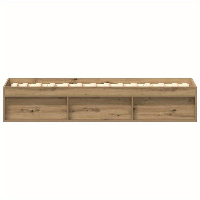 Bed frame without Mattress Oak Artigianale 100x200cm Practical, removable, suitable for all seasons