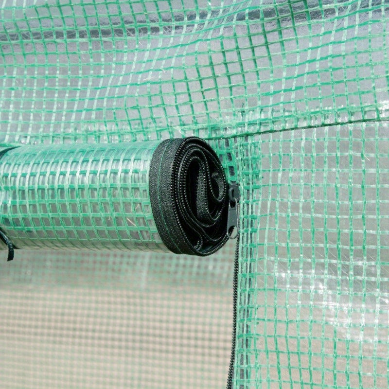 Tunnelkas – Kweekkas – Serre – Tuinkas – Plantenkas – 2.95x2x2m – UV-Bescherming Met 6 Ramen