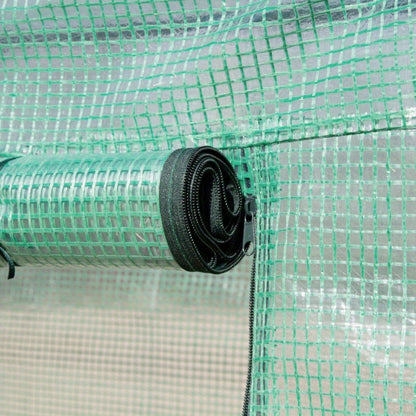 Tunnelkas – Kweekkas – Serre – Tuinkas – Plantenkas – 2.95x2x2m – UV-Bescherming Met 6 Ramen