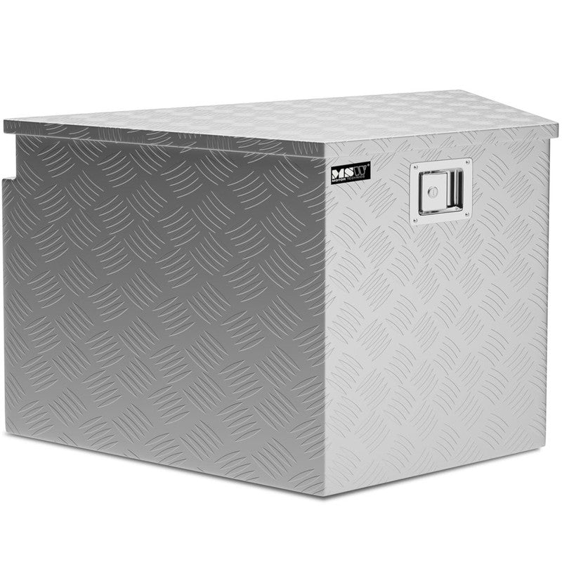Aluminium Transportbox – Gereedschapskist – Opbergbox – Werkplaatskist – Transportkist – Sleutelslot – 150 Liter – Lichtgewicht & Duurzaam