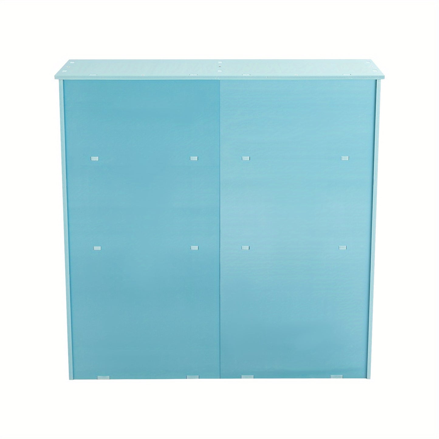 Boekenkast – Boekenrek – Opbergkast – Wandplank – Tijdschriftenrek – 3-laags – Lichtblauw – Duurzaam Kunststof – 30 Kg Draagkracht Per Plank