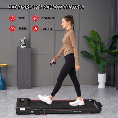 Elektrische Loopband – Inklapbare Loopband – Fitnessapparaat – Hardloopband – Wandelband – 2-in-1 Trainingsmodus 1-12 km/u – Compact en Stil met Afstandsbediening