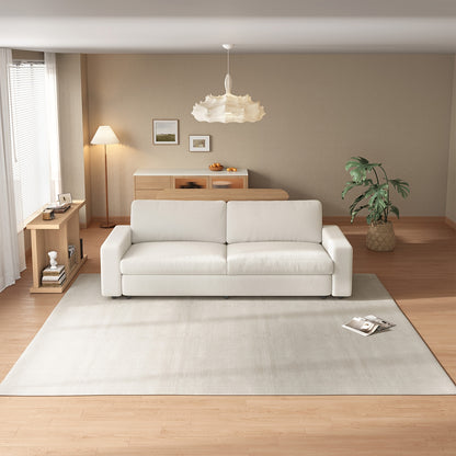 2-Zits Bank – Tweezitsbank – Slaapkamerbank – Woonkamerbank – Loungebank – Crèmekleurig Beige – Extra Lang Zitvlak – Zachte Armleuningen