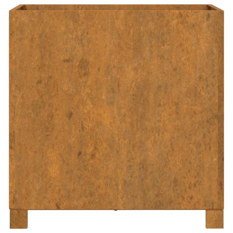 Bloemenstandaard – Plantenrek – Plantenhouder – Bloemenrek – Plantenstandaard Marrone – Cortenstaal Roestkleurig – Stevig en Weerbestendig – 49x47x50 cm Lichtgewicht