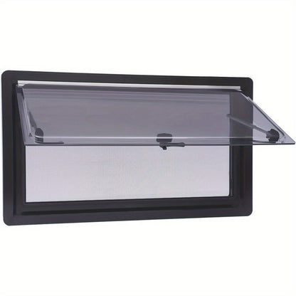 Caravanraam – Camperraam – Uitzetraam – Ventilatieraam – Zijraam – 92,5x53 cm – Aluminium Frame & Acryl Glas