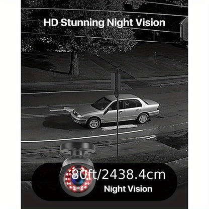 CCTV Beveiligingssysteem – Bewakingscamera Set – Video Surveillance Kit – Veiligheidscamera Systeem – 8 Kanaals DVR Recorder – AI Detectie – 1TB HDD – 4x 1920TVL Camera’s – H265+ Compressie