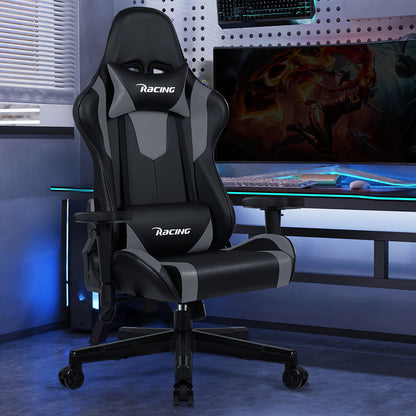Gamingstoel – Gamestoel – Bureaustoel – Gaming Chair – Game Stoel – Ergonomisch Design – Verstelbare Rugleuning met Voetensteun