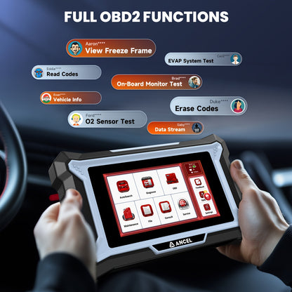 OBD2 Scanner – Autodiagnose Tool – Foutcode Reader – Diagnosetester – Auto Scanner – Uitlezen Motor & Airbagsystemen – Geen Batterij Nodig