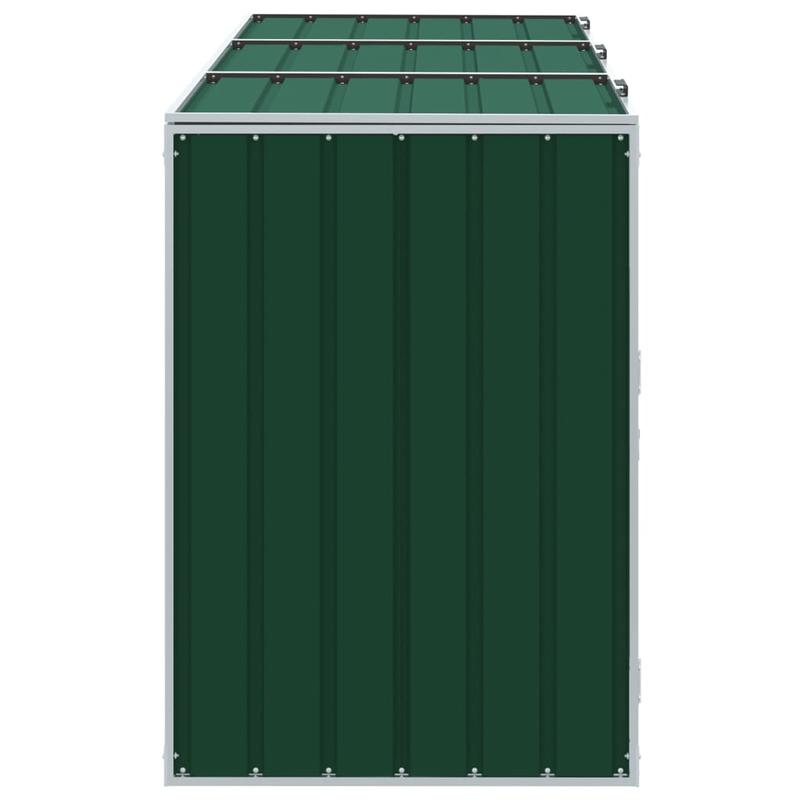 Afvalcontainer – Vuilnisbak – Buitenafvalbak – Kliko – Prullenbak – Heavy Duty Stalen Container – Grote Inhoud 3 Ton – Weerbestendig & Stevig
