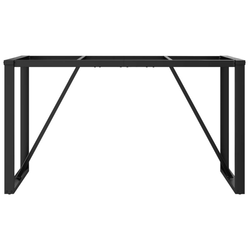Dining Table Frame in O-Shape 140X60X73 Cm Steelfurniture Legs, Metal Table Legs, Wooden Table Legs, Stainless Steel Table Legs, Acrylic Table Legs, Hairpin Table Legs, Adjustable Table Legs, Folding Table Legs, Load-Bearing/ Heavy-Duty Table Legs