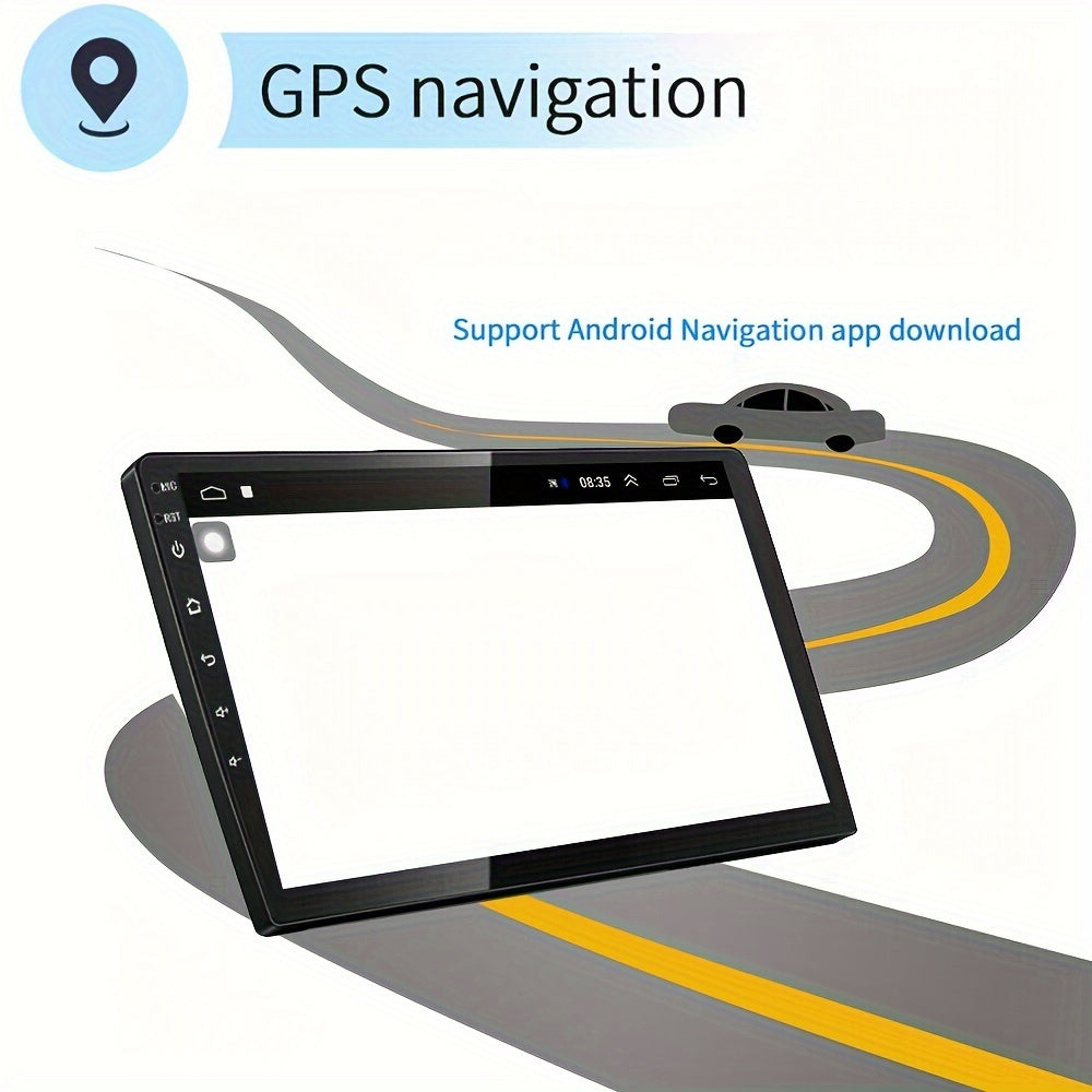 Android 11 Autoradio – Double Din Navigatiesysteem – Carplay Radio – Multimedia Speler – Inbouw Dashboard Radio – 10 Inch Touchscreen – Achteruitrijcamera & Mirror Link WiFi
