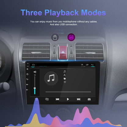 Autoradio – Multimedia Speler – Inbouw Radio – Navigatiesysteem – Touchscreen Radio – 9-inch Display – Android 13 Systeem – Draadloos CarPlay & Android Auto – GPS Navigatie – AHD Achteruitrijcamera Ondersteuning
