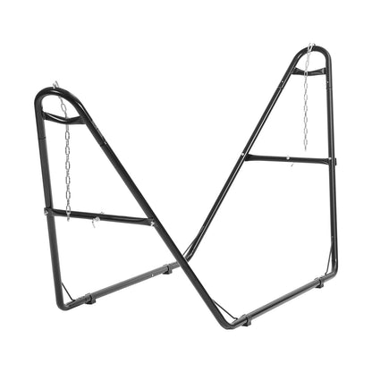 Hangmatstandaard – Hangmat Frame – Tuinstandaard – Metalen Standaard – Vrijstaande Ophanging – Verstelbare Kettingen – Gepoedercoat Staal – Draagvermogen 250 kg
