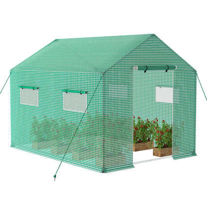 Tunnelkas – Tuinkas – Kweekkas – Groentekas – Serre – 3x2x2 Meter – Gegalvaniseerd Stalen Frame – UV- en Weerbestendige Cover