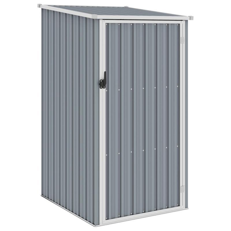 Tuinhuisje – Gereedschapsschuur – Berging – Tuinberging – Opberghuis – Grijs – Gegalvaniseerd Staal – 87x98x159 cm – Weerbestendig – Lichtgewicht En Verplaatsbaar