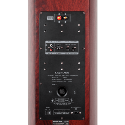 Professionele Actieve Luidspreker 200 W – 2-weg Stereo Verzingsysteem (BT 200W Active Speakers)
