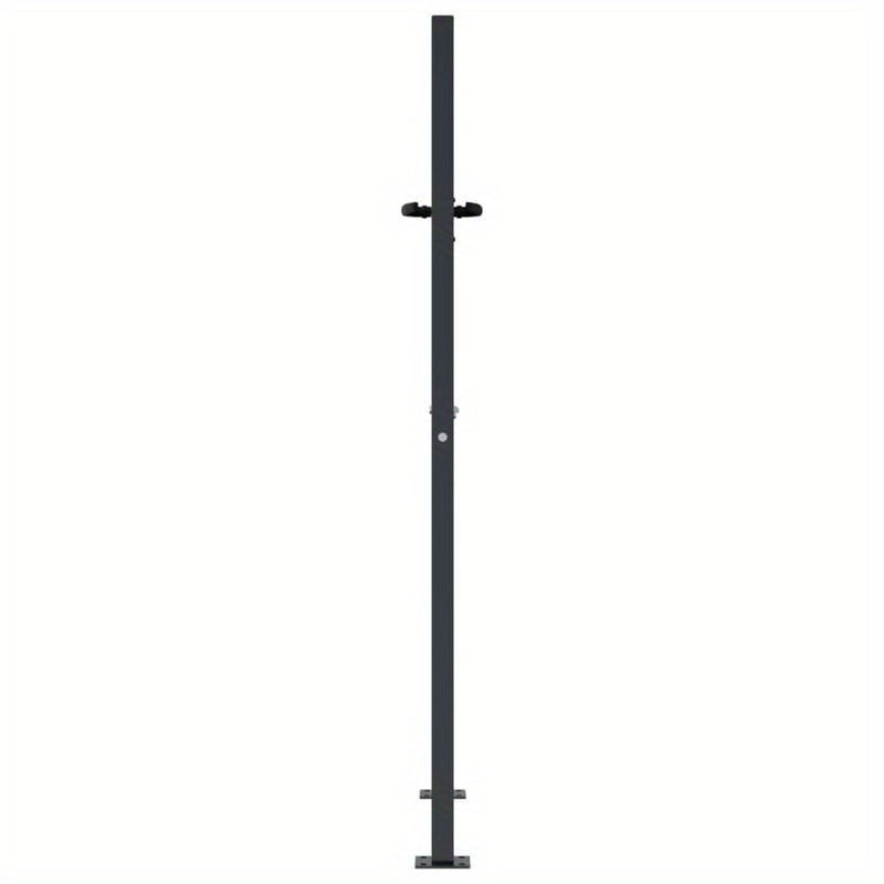 Poort – Tuinafscheiding – Tuintuinpoort – Hek – Bamboe Poort – Antraciet Kleur – Duurzaam Staal – Afmetingen 105x155 cm