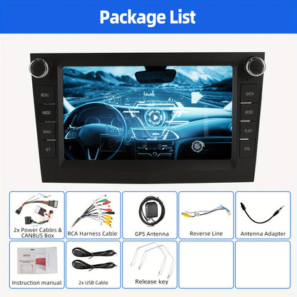 Autostereo – Autoradio – Navigatiesysteem – Multimedia Speler – Dashboard Unit – 7 Inch HD-IPS Touchscreen – Android 14 Met WiFi & AHD Camera