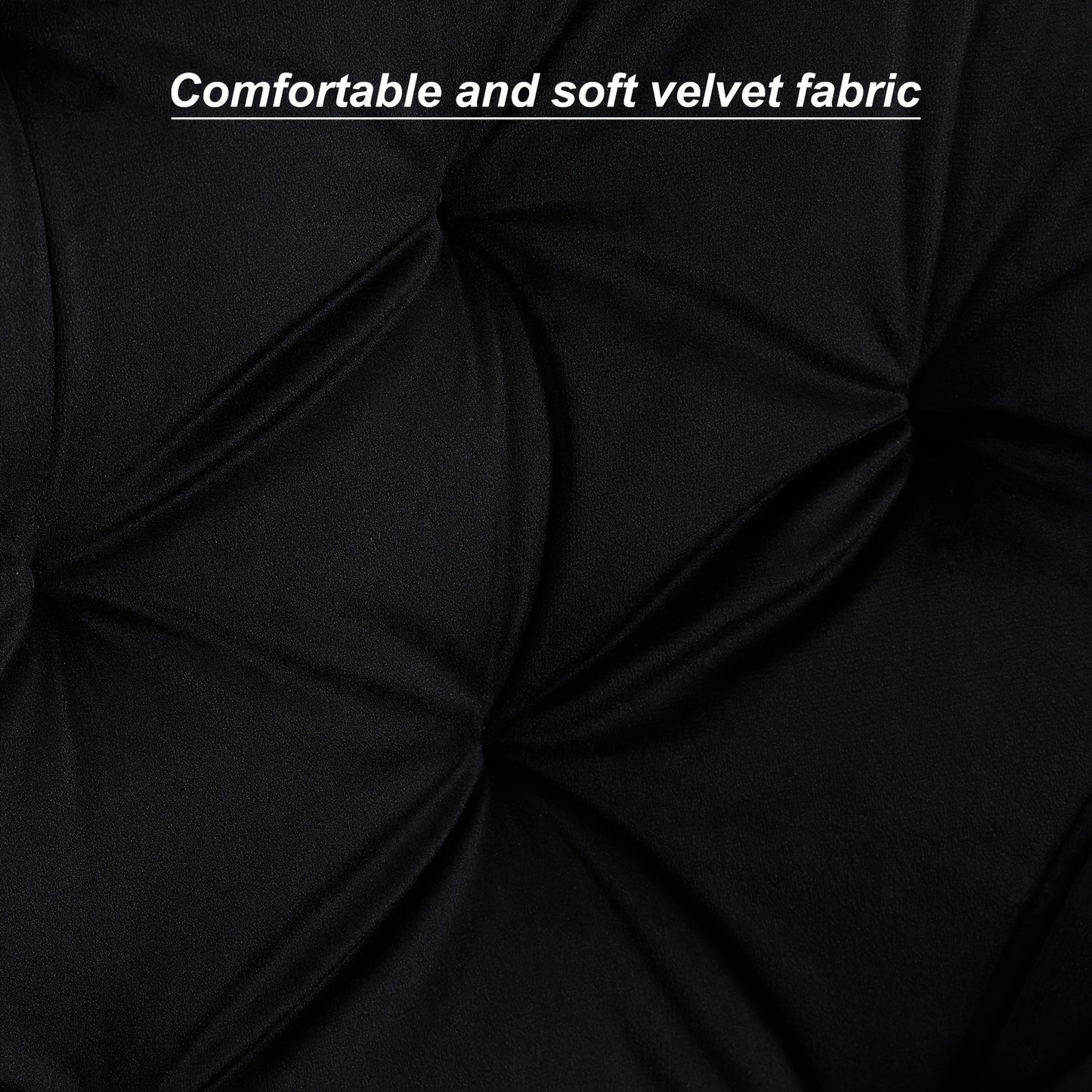 Eetkamerstoelen – Stoelen – Kuipstoelen – Woonkamerstoelen – Keukenstoelen – Velvet Bekleding – Dik Gewatteerd – Met Armleuning – Met Metalen Onderstel – Grijs