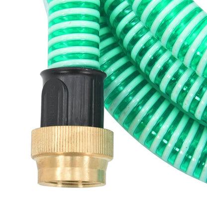 Flexibele Tuinslang – Waterslang – Tuinslang Met Messing Koppelingen – PVC Slang – 5 Meter Lang – Stevige Messing Aansluitingen