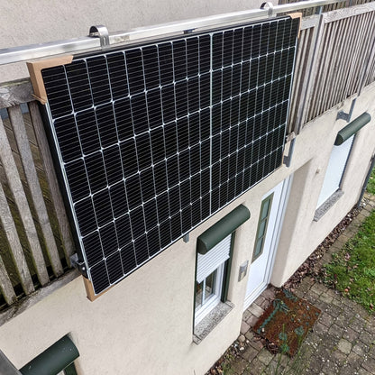 Verstelbare Zonnepaneel Montageset – Zonnepaneel Beugel – Zonnepaneel Frame – Zonnepaneel Steun – Solar Montagebeugel – 114-118 cm Breed – Verstelbare 0-90° Hoek