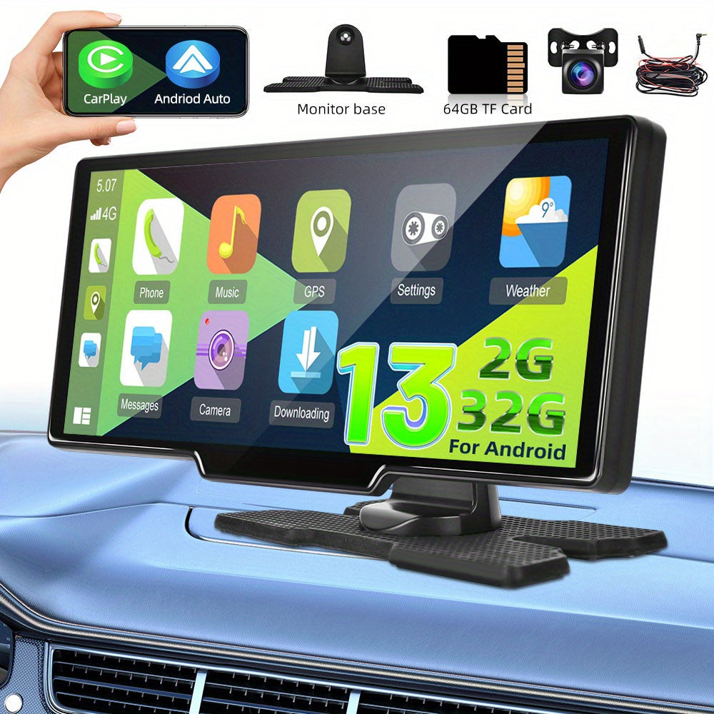 Android Autoradio – Multimedia Systeem – Carplay – Android Auto – Navigatie – 10,26 Inch Touchscreen – 8-Core Processor – Draadloze Verbinding