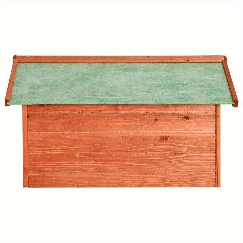 Grasmaaier Garage – Maaier Schuur – Tuinberging – Opbergbox – Houten Bewaarbox – Massief Vurenhout – Compact 72x87x50 cm – Weerbestendig & Duurzaam