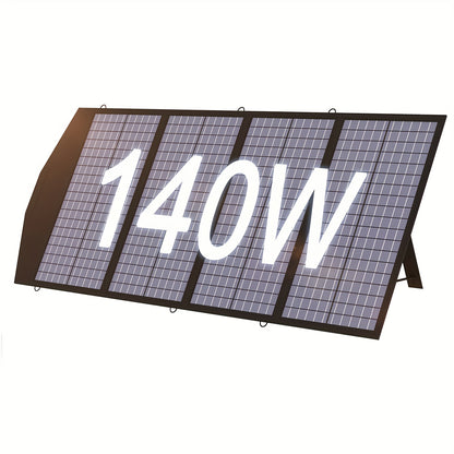 Zonnepaneel – Solar Panel – Opvouwbaar Paneel – Draagbaar Zonnepaneel – Camping Zonnepaneel – 140W Vermogen – 22% Hoog Rendement